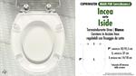 COPRIWATER per wc ISIDE. INCEA. SOFT CLOSE. Ricambio DEDICATO. Economico