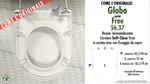 COPRIWATER per wc FREE 56.37. GLOBO. Ricambio “COME l’ORIGINALE”. SOFT CLOSE