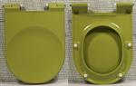 WC-Seat CARENA CIDNEO model. Type ORIGINAL. PASTEL GREEN